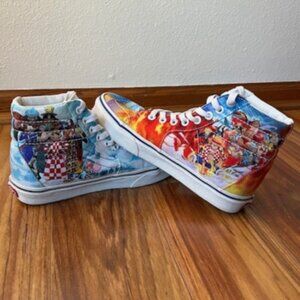 Vans Sk8-Hi x One Piece Punk Hazard Women's size 6/Men's size 4.5